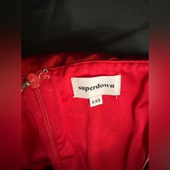 Superdown Strapless Scarlet Dress - Picture 4 of 5